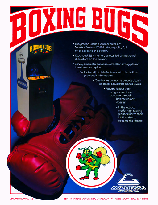 Boxing Bugs MAME2003Plus Game Cover